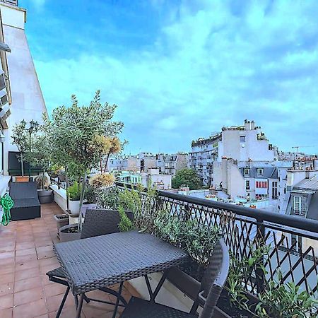 Appart Terrasse Vue Tour Eiffel Paris Ngoại thất bức ảnh
