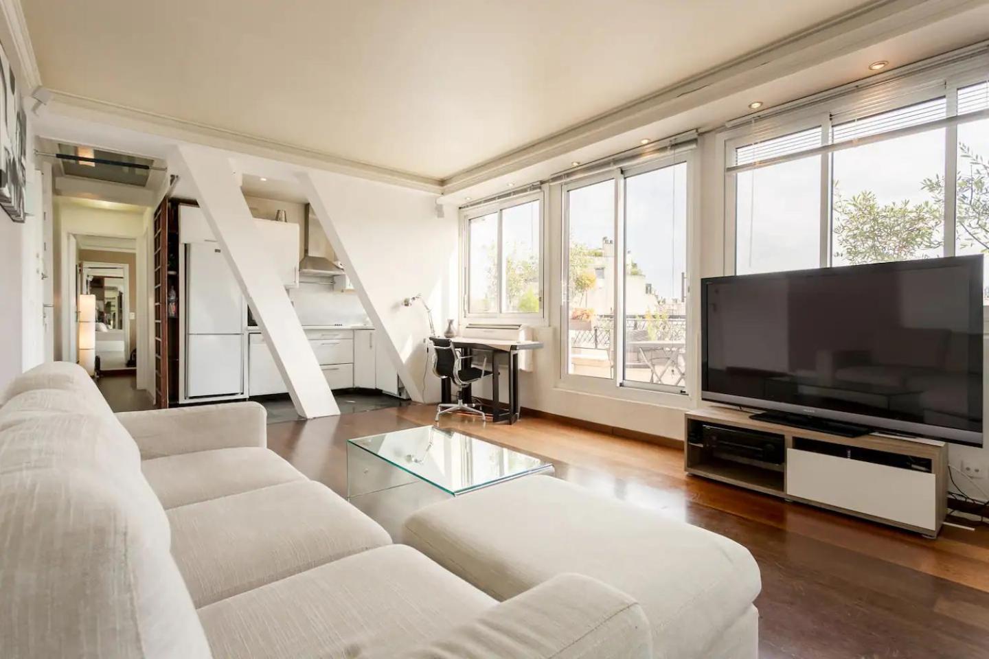 Appart Terrasse Vue Tour Eiffel Paris Ngoại thất bức ảnh